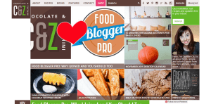 food blogger chocolate and zucchini
