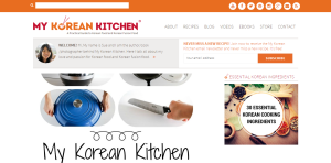 food blogger my korean kitchen