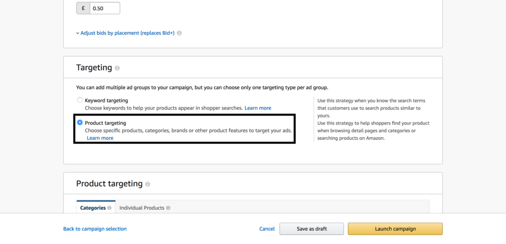 How To Set Up a Product Targeting Campaign in Amazon PPC - 99 Robots