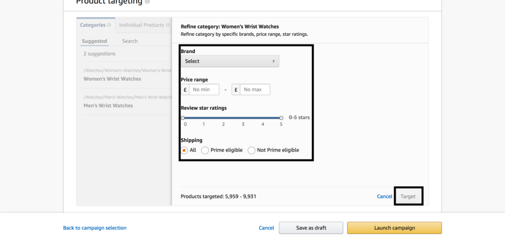 How To Set Up a Product Targeting Campaign in Amazon PPC - 99 Robots